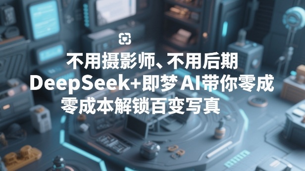不用摄影师、不用后期，DeepSeek+即梦AI带你零成本解锁百变写真！-16888副业资讯