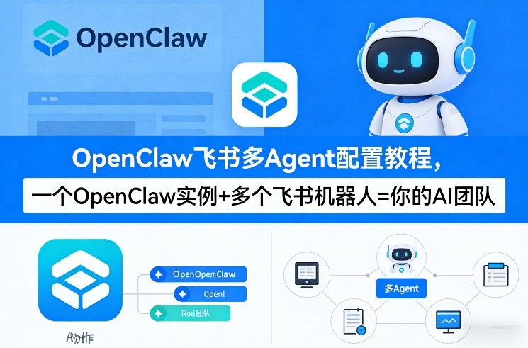 OpenClaw飞书多Agent配置教程(破局星球版)，一个OpenClaw实例+多个飞书机器人=你的AI团队-16888副业资讯