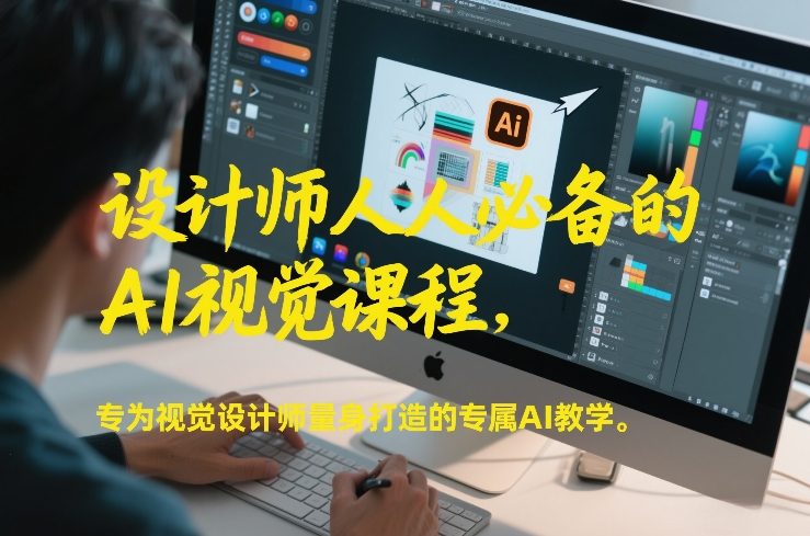 设计师人人必备的AI视觉课程，专为视觉设计师量身打造的专属AI教学-16888副业资讯