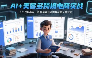 AI+美客多跨境电商实战，从小白到高手，你也可以成为美客多跨境电商的运营专家-16888副业资讯