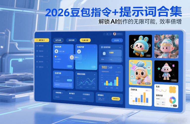 2026豆包指令+提示词合集，解锁AI创作的无限可能，效率倍增-16888副业资讯