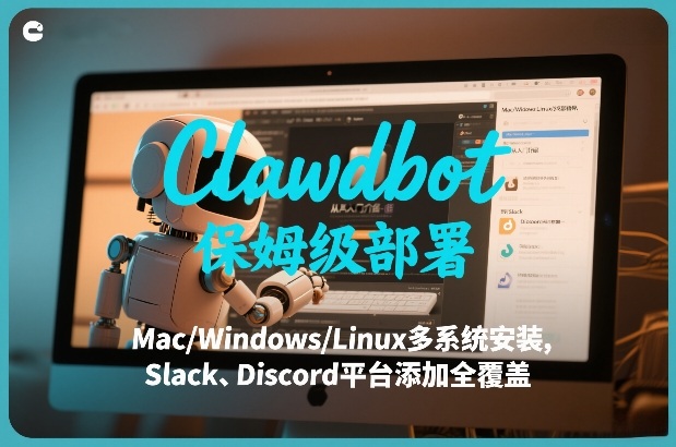 Clawdbot保姆级部署，从入门介绍、Mac/Windows/Linux多系统安装，到Slack、Discord平台添加全覆盖-16888副业资讯