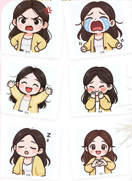 一张照片秒变多种表情包，三步就能拥有专属表情包库，零门槛玩转社交新玩法【文档】-16888副业资讯