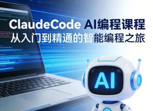 ClaudeCode AI编程课程，从入门到精通的智能编程之旅-16888副业资讯