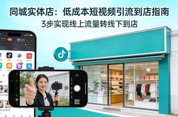 同城实体店，如何低成本把客户从短视频带到线下门店-16888副业资讯