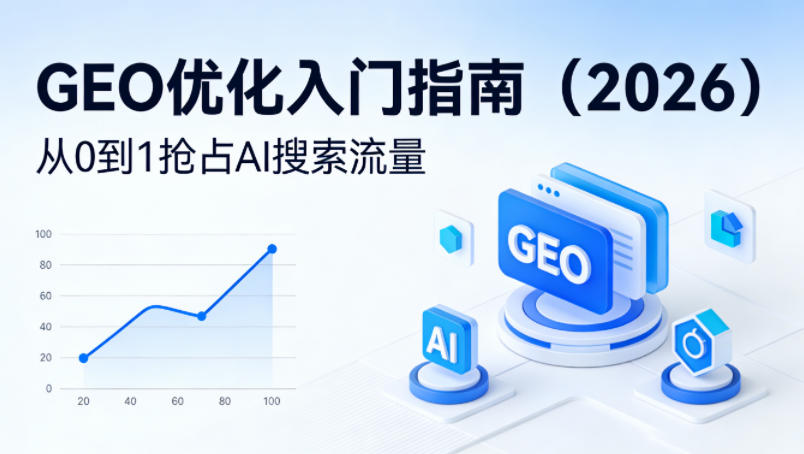 【最新】GEO优化入门指南（2026），从0到1抢占AI搜索流量-16888副业资讯