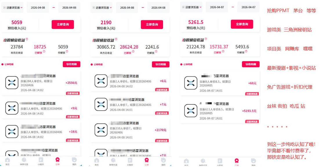 迅雷浏览器项目2.0_拆个大佬周1W的打法-16888副业资讯