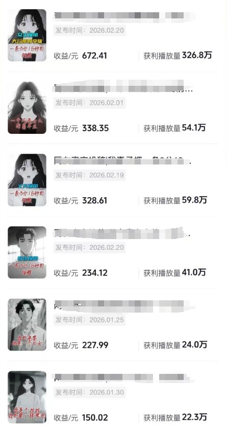 抖音某博主的AI情感故事第一人称解说视频教学，条条爆款，撸创作伙伴计划收益-16888副业资讯
