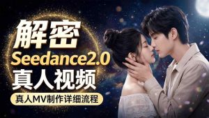 Seedance 2.0解密教程:零基础制作真人MV全流程-16888副业资讯
