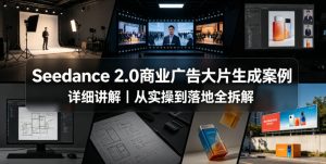 Seedance 2.0商业广告大片生成案例详细讲解｜从实操到落地全拆解-16888副业资讯