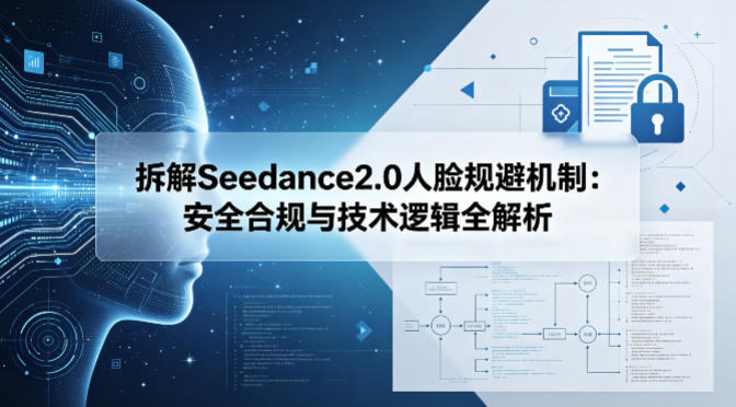 拆解Seedance2.0人脸规避机制:安全合规与技术逻辑全解析