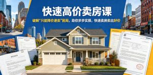 快速高价卖房课，破解“只能降价速卖”困局，助你步步实操，快速卖房卖出好价（更新2026）-16888副业资讯