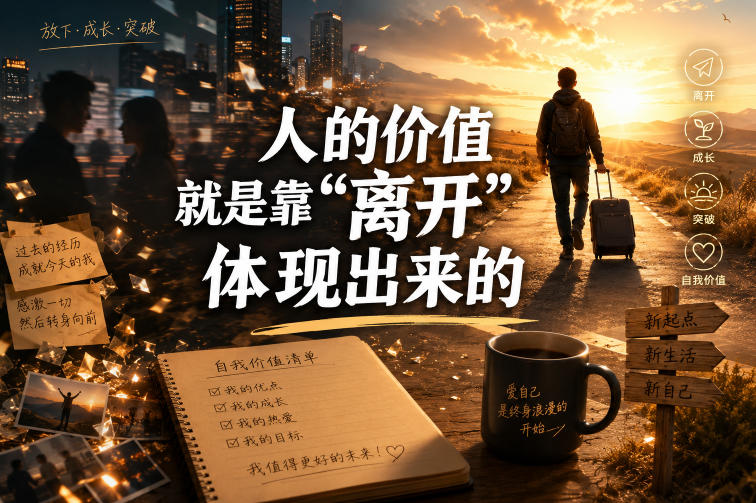 付费文章：人的价值就是靠“离开”体现出来的-16888副业资讯