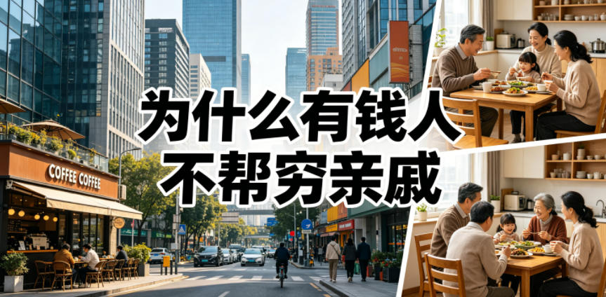 付费文章：为什么有钱人不帮穷亲戚？-16888副业资讯
