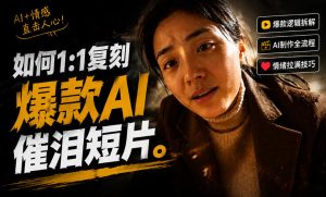 豆包+Gemini生成真人AI短剧-拆解复刻百万爆款第一人称短片，一站式讲透爆款复刻全流程-16888副业资讯