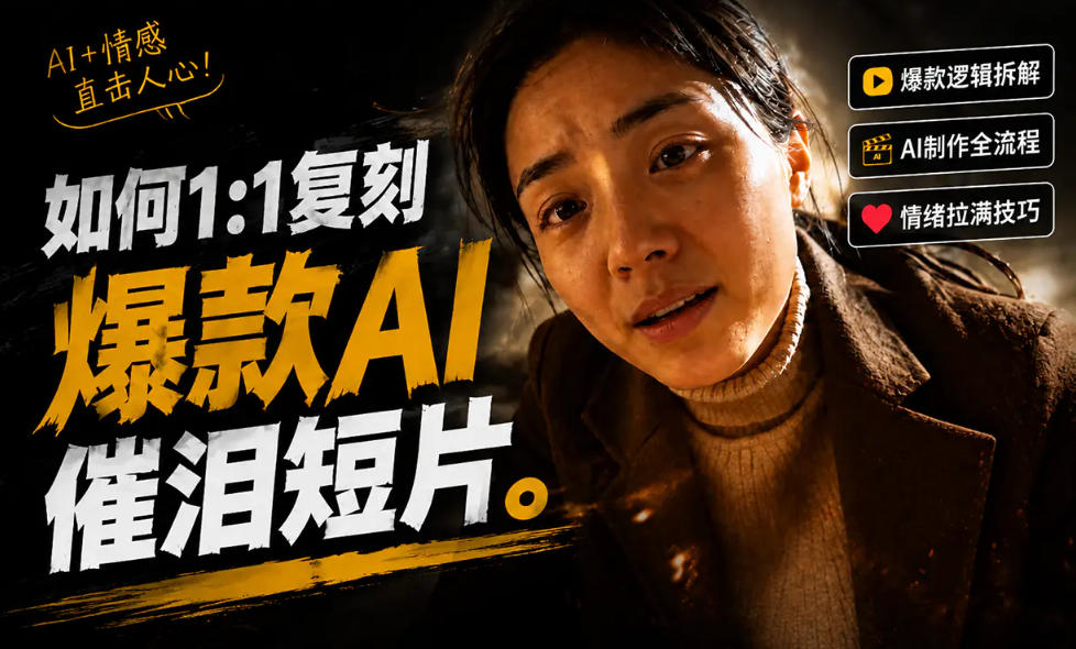 豆包+Gemini生成真人AI短剧-拆解复刻百万爆款第一人称短片，一站式讲透爆款复刻全流程-16888副业资讯