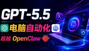 GPT-5.5+Codex全自动操控电脑和浏览器！彻底取代OpenClaw+Hermes Agent，实现高效率自动化工作-16888副业资讯