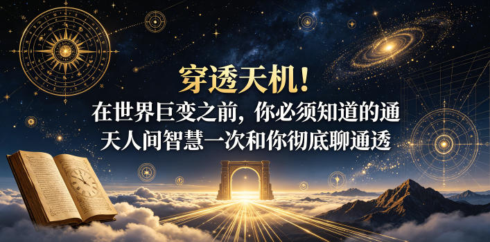 付费文章：穿透天机！在世界巨变之前，你必须知道的通天人间智慧一次和你彻底聊通透-16888副业资讯