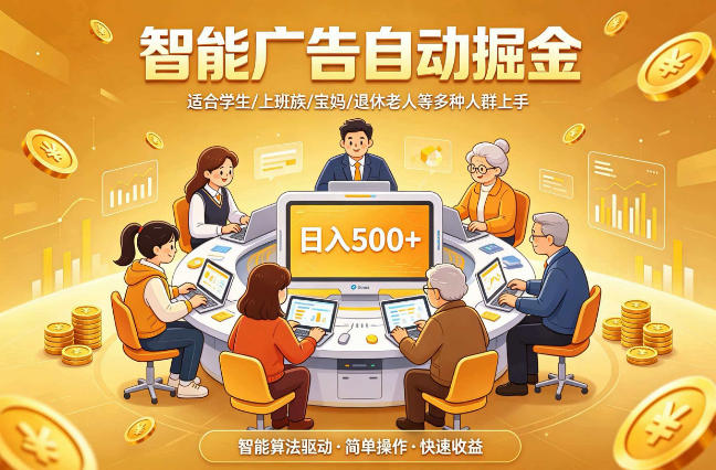 2026年最好做的项目：自动掘金项目，小白轻易上手，单日轻松收入500+【揭秘】-16888副业资讯