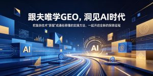 跟夫唯学GEO，洞见AI时代，把复杂技术“蒸馏”成通俗易懂的实操方法，一起开启全新的探索征程-16888副业资讯