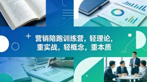 老A营销陪跑训练营，轻理论，重实战，轻概念，重本质（更新2026年6月）-16888副业资讯