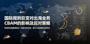 国际规则巨变对出海业务CBAM的影响及应对策略，帮助企业穿透供应链数据堵点，规避合规风险-16888副业资讯