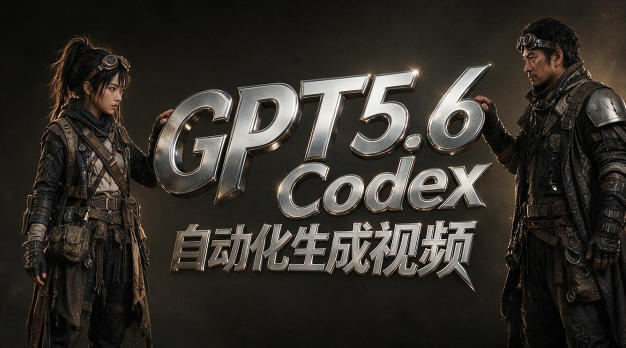 GPT5.6+Codex自动化生成视频全流程实战，从提示词设计、角色设定、封面海报，到视频生成思路与自动化工作流-16888副业资讯