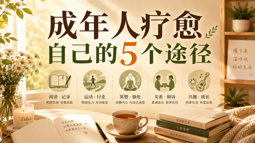付费文章：成年人疗愈自己的5个途径-16888副业资讯