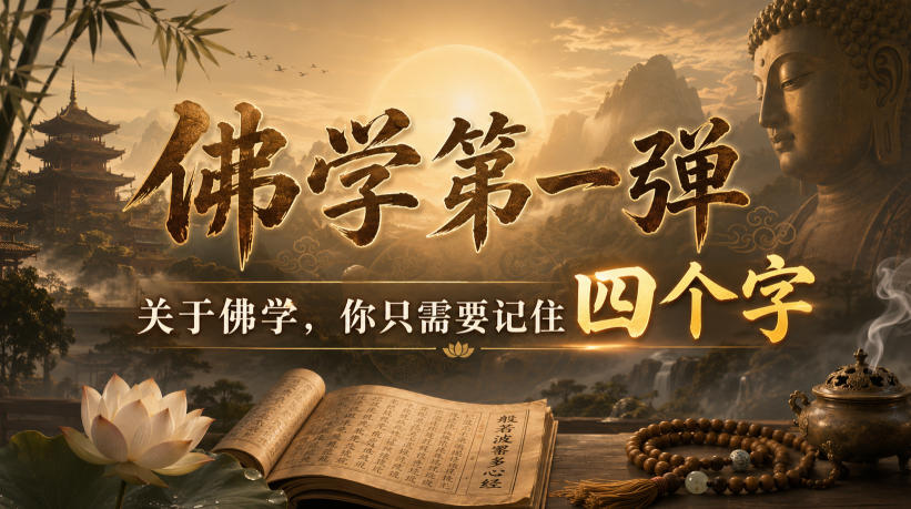 付费文章：佛学第一弹，关于佛学，你只需要记住四个字-16888副业资讯